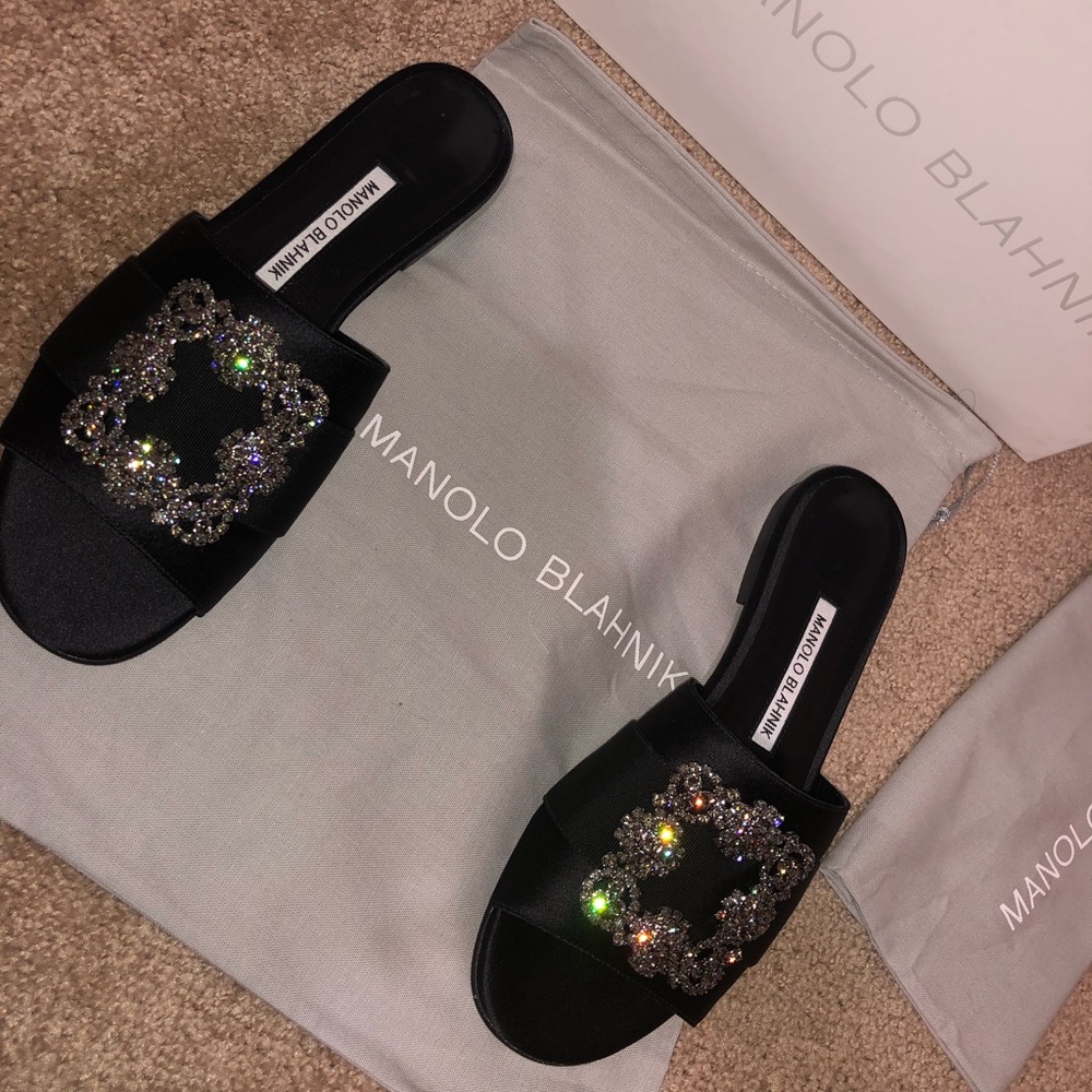 Manolo Blahnik Slides / Sandals